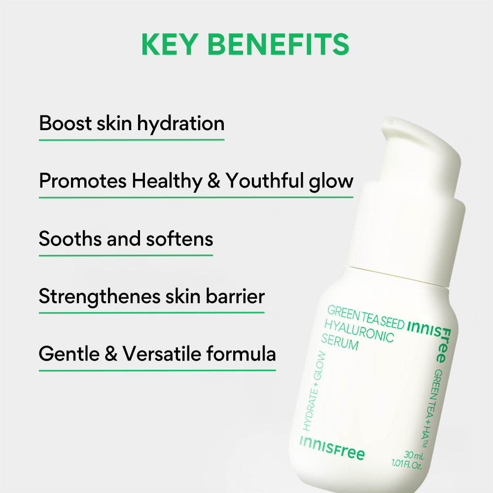 Innisfree Green Tea Seed Serum 30ML Acne-Prone Skin